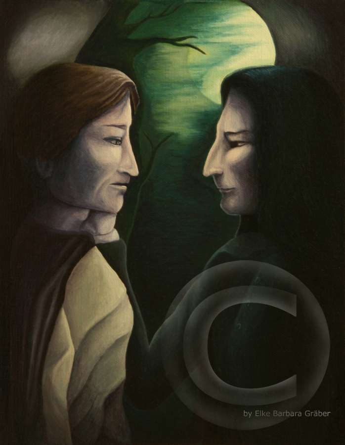 Remus & Severus 3  Öl auf Leinwand (oil on canvas), 24x30cm, 2007