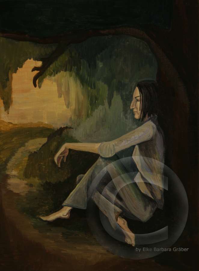 Jugendzeit 1 (Youth 1)  Acryl auf Leinwand (acrylics on canvas), 30x40cm, 2006