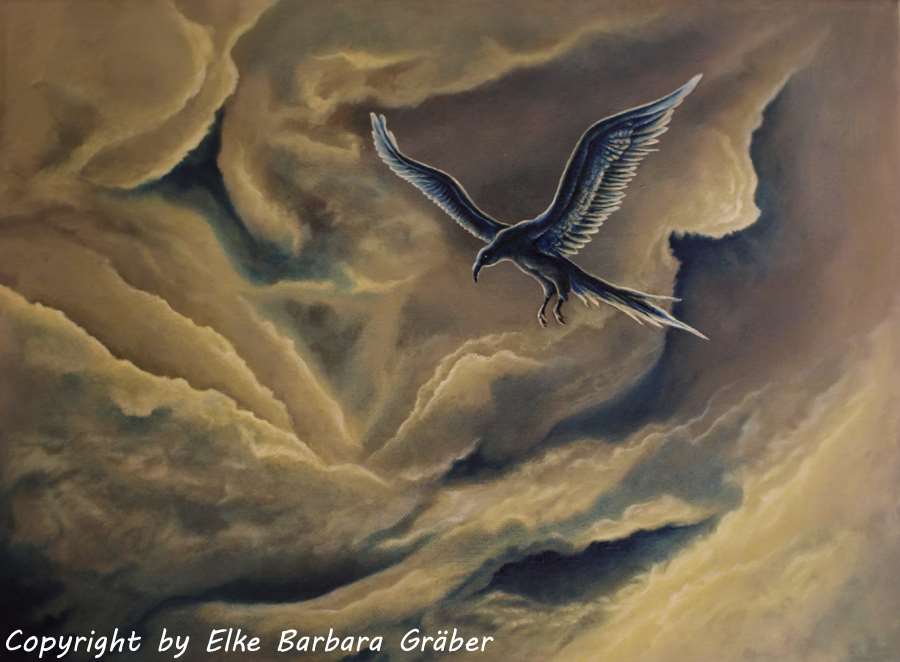 Wolken / Clouds  2015, oil on canvas, 40 x 30 cm
